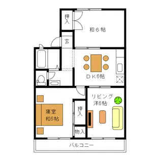 Mセジュール【2階】の間取り