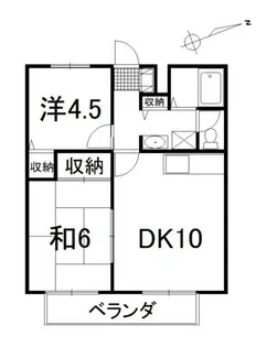 あかりみやわき【1階】の間取り