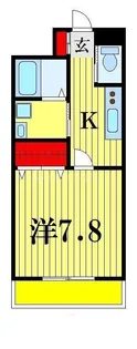 レオ四拾番館【2階】の間取り