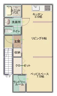 COMFORT下長【2階】の間取り
