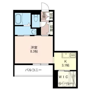 フォルトゥーナ【3階】の間取り