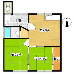 佐藤コーポ【2階】の間取り