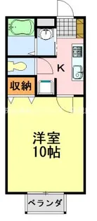 プラシス【1階】の間取り