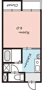 LA FORT【4階】の間取り