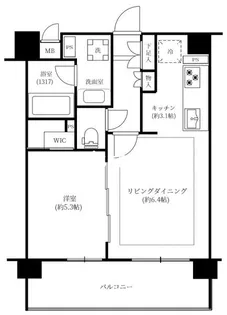 プレミスト神楽坂【3階】の間取り