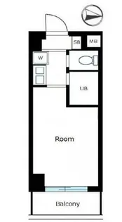 スカイコート駒場東大前【5階】の間取り