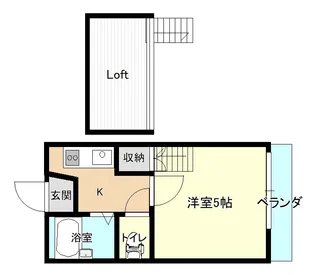 横広コーポ【2階】の間取り