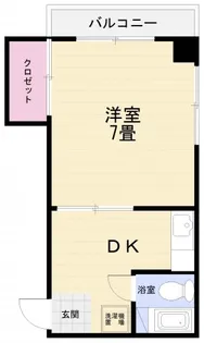 第三柳ビル【1階】の間取り