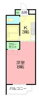 グレース・ワン【1階】の間取り