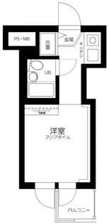 扶桑ハイツ経堂【2階】の間取り
