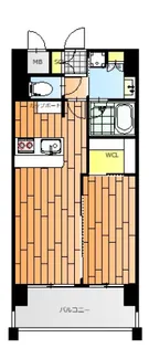 トラストコート中筋【2階】の間取り