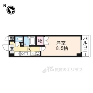 アートプラザ野路【3階】の間取り
