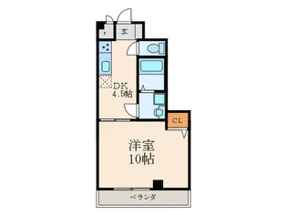 ナーセリーK2【1階】の間取り