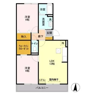 アネシス【1階】の間取り