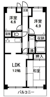 エルメゾン【0】【1階】の間取り