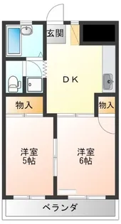 サンハイツPartI【3階】の間取り
