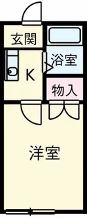 コーポK1【2階】の間取り