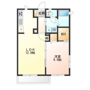 プリンシプルB【2階】の間取り