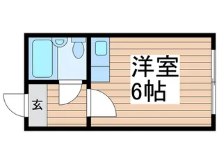 プラザドゥクリ-クA棟【1階】の間取り