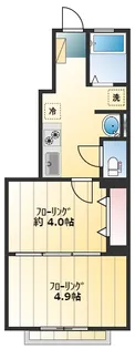 下北沢テラス 1【1階】の間取り