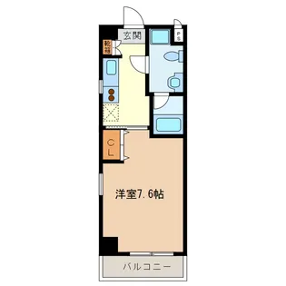 エイムオーエス島崎町マンション【5階】の間取り