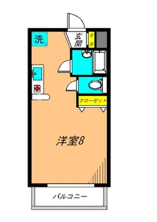 プロスパー目黒本町【3階】の間取り