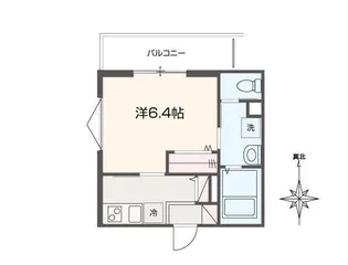MELLAS北赤羽【1階】の間取り