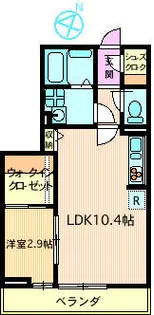 スプレンドーレ桜森【3階】の間取り