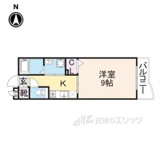 グレンツェントY・N【2階】の間取り
