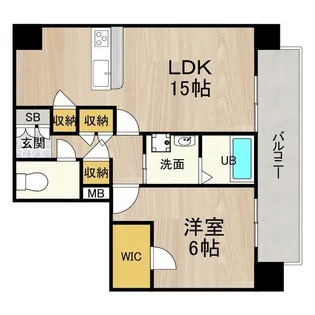 casa felice【2階】の間取り
