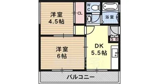嶋田パールハイツ【3階】の間取り