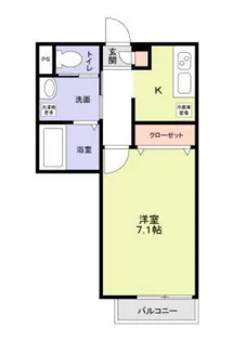 FOREST WEST【2階】の間取り