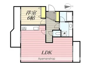 稲毛高浜南団地23号棟【5階】の間取り