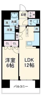 BLESS宮崎台【8階】の間取り