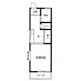 キョウエイ3【2階】の間取り