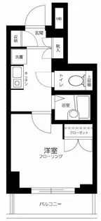 OLIO渋谷西原【2階】の間取り