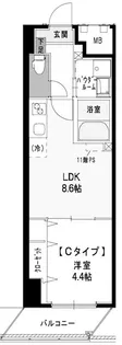 ORANGE PORTE ORANGE PORTE【5階】の間取り