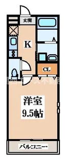 フジパレス忍ケ丘I番館【3階】の間取り