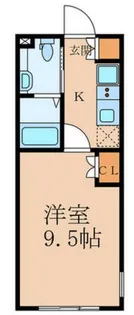 PASEO池尻大橋【2階】の間取り
