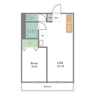 石垣ビル【3階】の間取り