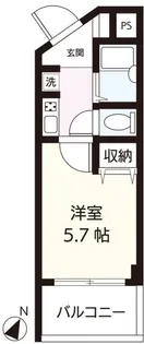 エストランゼ【4階】の間取り