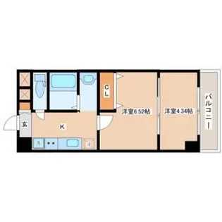 アスコット河原町駅前【1階】の間取り