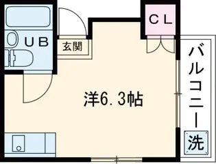 ストークハイツ久保田【1階】の間取り