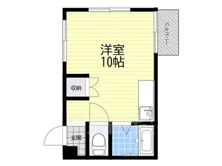 センチュリー寝屋川【3階】の間取り