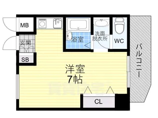 マインド3【5階】の間取り