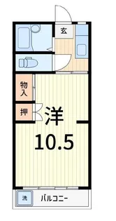 ノーリーズン青砥II【3階】の間取り