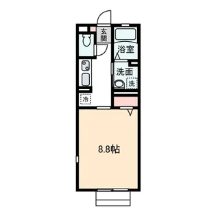クララベル【1階】の間取り