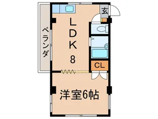 エザンス大泉【3階】の間取り