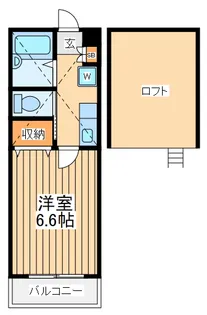 メゾンフルヤ2【2階】の間取り