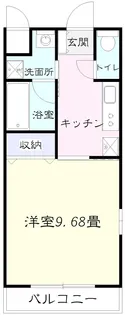 ハーモニー八乙女【3階】の間取り